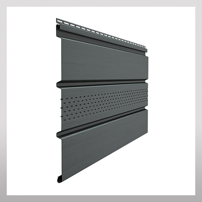 Софит Standard с центральной перфорацией, графит