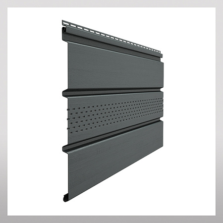 Софит Standard с центральной перфорацией, графит