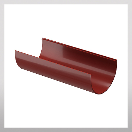 Желоб водосточный 3м, красный