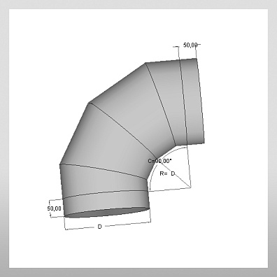 Круглые отводы