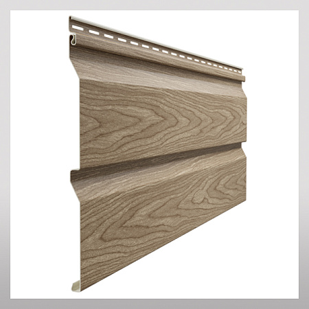 Виниловый сайдинг Docke LUX D5D, кедр