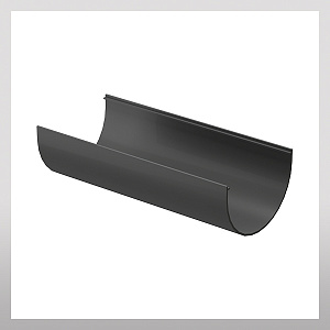 Желоб водосточный 3м, графит