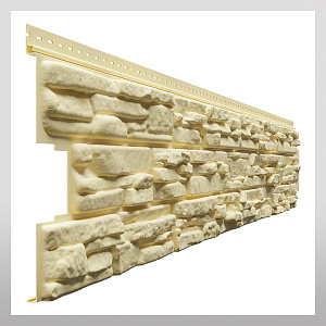 Виниловый сайдинг Docke LUX ROCKY арахис