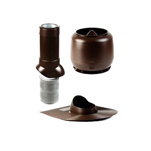 Комплект для битумной кровли H-500, утепленный, коричневый