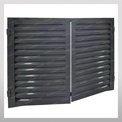 Вентиляционная решетка Snegos накладная с открыванием в две стороны