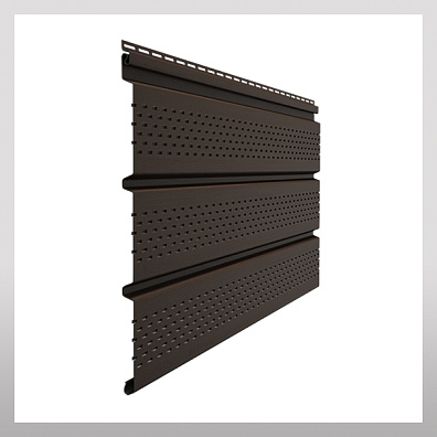 Софит Standard перфорированный, шоколад