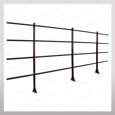 Кровельное ограждение Snegos ЭКОНОМ ПЛЮС, 1200 для парапета