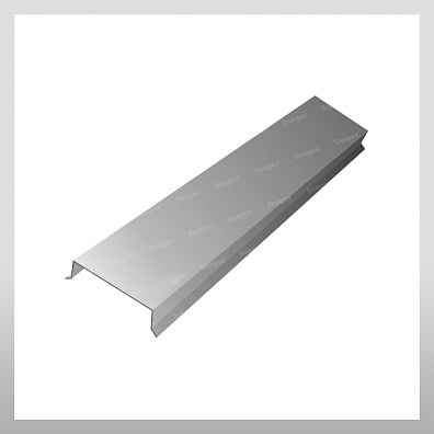 Накладка на пролет забора форма №1