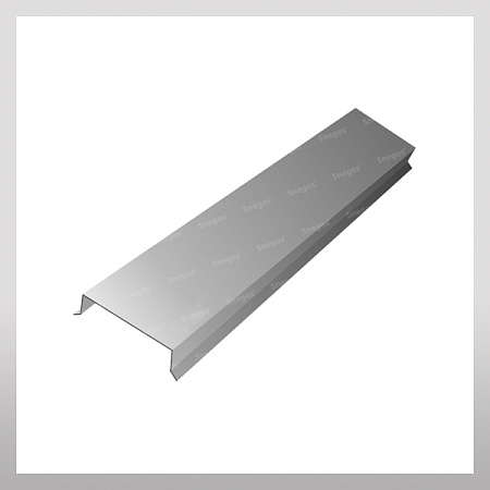 Накладка на пролет забора форма №1