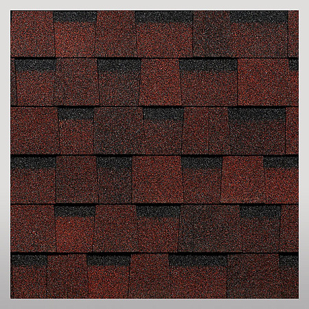 Ламинированная черепица DRAGON EUROPA, красный