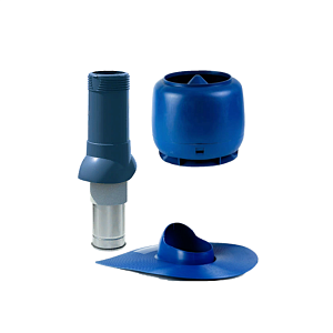 Комплект для битумной кровли H-500, утепленный, синий