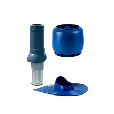 Комплект для битумной кровли H-500, утепленный, синий