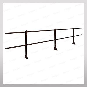 Кровельное ограждение Snegos ЭКОНОМ ПЛЮС, 600 для парапета