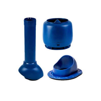 Комплект для фальцевой кровли, неутепленный, синий