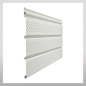 Софит Premium  перфорированный, пломбир