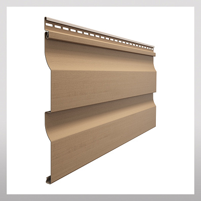 Виниловый сайдинг Docke PREMIUM D4,5D капучино