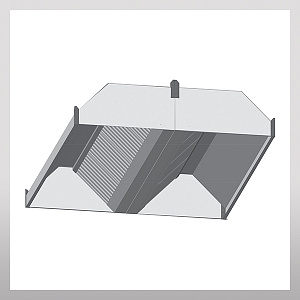 Зонт вытяжной ЗВО2