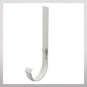 Кронштейн желоба металлический 300мм, пломбир