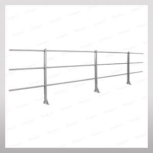 Кровельное ограждение Snegos ЭКОНОМ ПЛЮС ОЦ., 900 для парапета