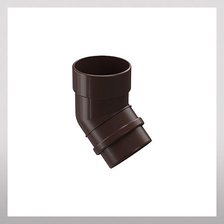 Колено 45гр, шоколад