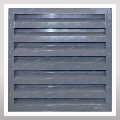 Вентиляционная решетка Snegos встраиваемая квадратная