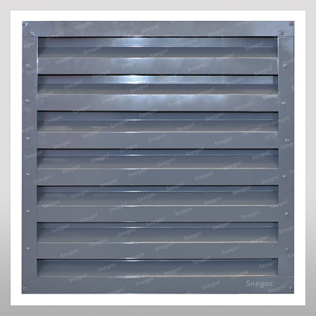 Вентиляционная решетка Snegos встраиваемая квадратная