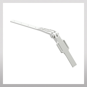 Крепление регулируемое для кронштейна желоба, пломбир