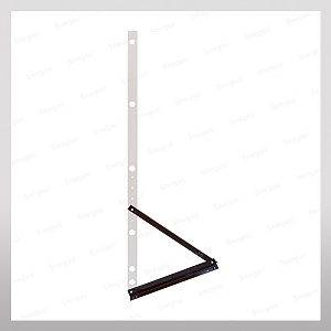 КРЕПЛЕНИЕ ОПОРЫ кровельного ограждения Эконом плюс