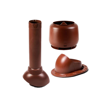 Комплект для фальцевой кровли H-700, утепленный, красный