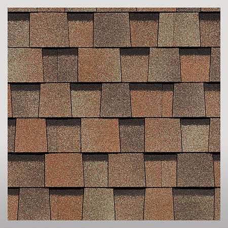 Ламинированная черепица DRAGON STANDARD, окисленная медь