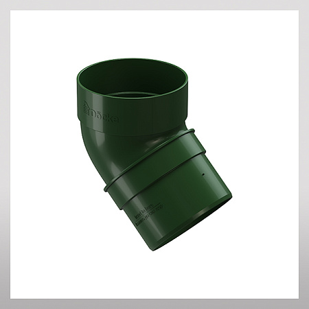 Колено 45гр, зеленый