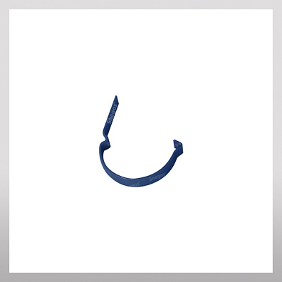 Держатель желоба карнизный, оц. RAL