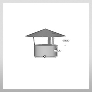 Круглые зонты