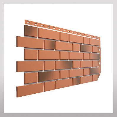 Фасадная панель Docke FLEMISH красный жженый