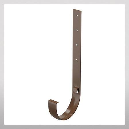 Кронштейн желоба металлический 120*300, светло-коричневый
