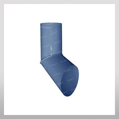 Колено сливное, оц. RAL (от 150 мм)