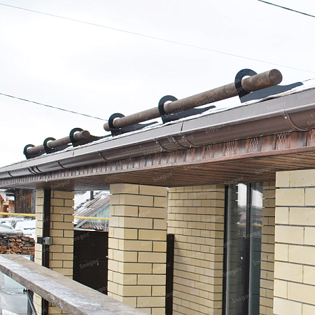 Снегозадержатель Snegos Бревно ЭКО