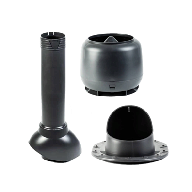 Комплект для фальцевой кровли, неутепленный, коричневый