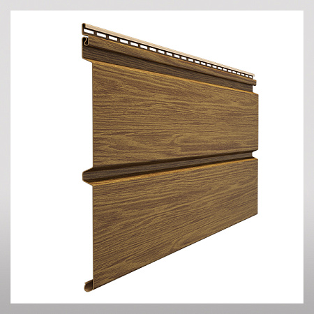 Виниловый сайдинг Docke LUX D6S, миндаль