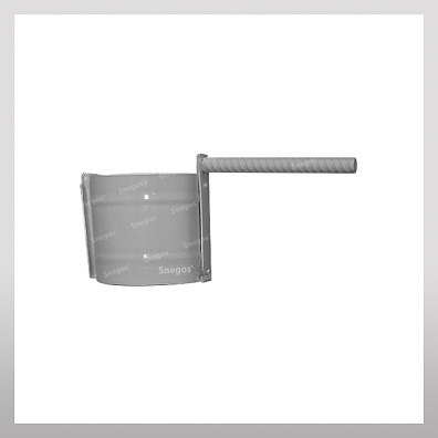 Держатель трубы на кирпич, оц.