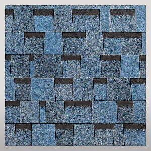 Ламинированная черепица DRAGON STANDARD, голубика