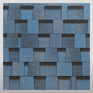 Ламинированная черепица DRAGON STANDARD, голубика