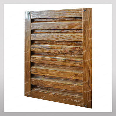 Вентиляционная решетка Snegos накладная Ecosteel