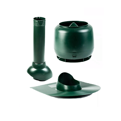 Комплект для битумной кровли, неутепленный, зеленый