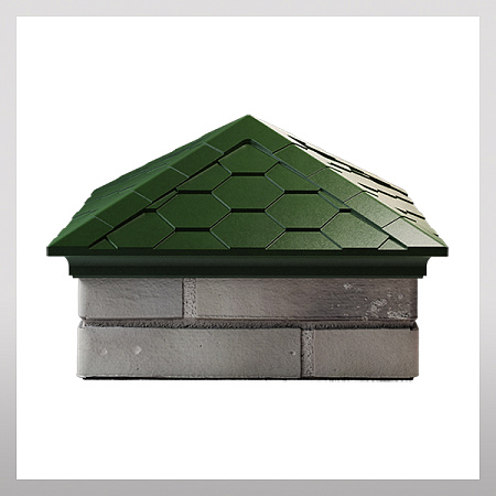 Колпак 390х390, зеленый