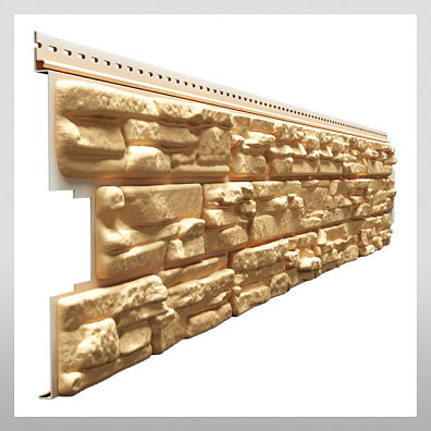 Виниловый сайдинг Docke LUX ROCKY пекан