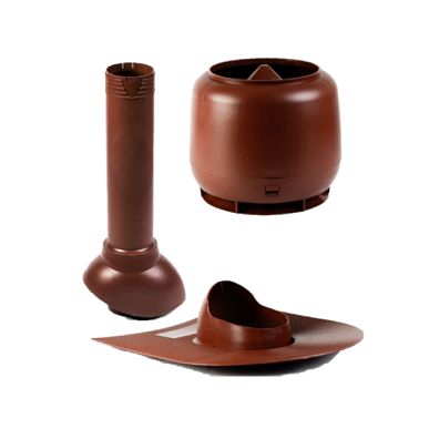 Комплект для битумной кровли, неутепленный, красный